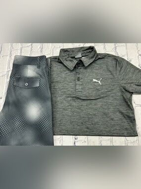 PUMA golf boys size medium golf set